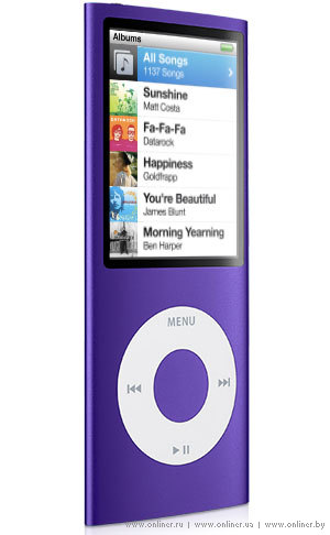 Новый iPod nano — фотографии