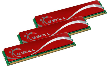 Трёхканальные наборы памяти DDR3 в исполнении G.Skill