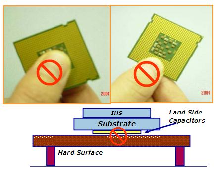 Intel лишит защитной крышки чипы LGA775 и не только