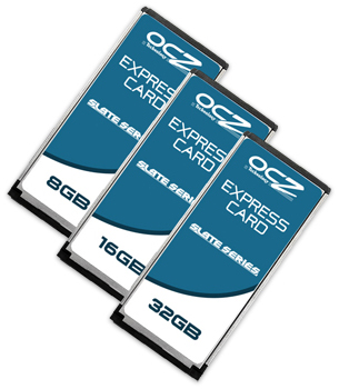 OCZ Slate – ёмкие ExpressCard-накопители для ноутбуков