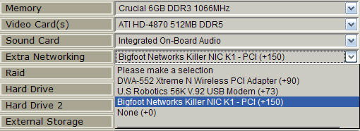 Интернет-ускоритель Killer NIC K1 доступен в игровых ПК Falcon Northwest