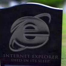Названа дата смерти Internet Explorer