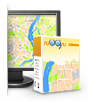 Версия RU09.RU справочника организаций и карты города для персонального компьютера